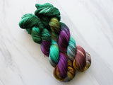 LOTHLORIEN Hand-Dyed Yarn on Sock Perfection - Purple Lamb