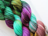 LOTHLORIEN Hand-Dyed Yarn on Sock Perfection - Purple Lamb