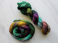 LOTHLORIEN Hand-Dyed Yarn on Sock Perfection - Purple Lamb