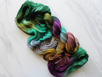 LOTHLORIEN Hand-Dyed Yarn on Sock Perfection - Purple Lamb