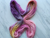 MARIANNE Hand-Dyed Yarn on Sock Perfection - Purple Lamb