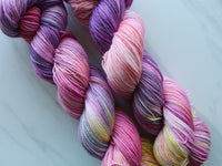 MARIANNE Hand-Dyed Yarn on Sock Perfection - Purple Lamb