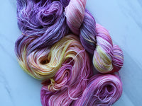 MARIANNE Hand-Dyed Yarn on Sock Perfection - Purple Lamb
