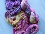 MARIANNE Hand-Dyed Yarn on Sock Perfection - Purple Lamb