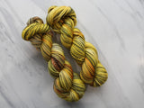 MARIGOLD Indie-Dyed Yarn on Stained Glass Sock - Purple Lamb