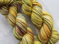 MARIGOLD Indie-Dyed Yarn on Stained Glass Sock - Purple Lamb