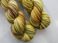 MARIGOLD Indie-Dyed Yarn on Stained Glass Sock - Purple Lamb