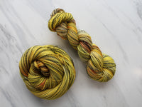 MARIGOLD Indie-Dyed Yarn on Stained Glass Sock - Purple Lamb
