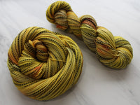 MARIGOLD Indie-Dyed Yarn on Stained Glass Sock - Purple Lamb