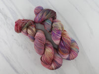 MIDSUMMER NIGHT'S DREAM Indie-Dyed Yarn on Feather Sock - Purple Lamb