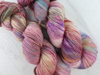 MIDSUMMER NIGHT'S DREAM Indie-Dyed Yarn on Feather Sock - Purple Lamb