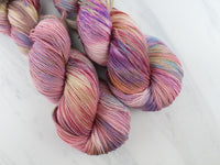 MIDSUMMER NIGHT'S DREAM Indie-Dyed Yarn on Feather Sock - Purple Lamb