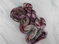MIDSUMMER NIGHT'S DREAM Indie-Dyed Yarn on Stained Glass Sock - Purple Lamb