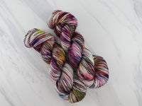 MIDSUMMER NIGHT'S DREAM Indie-Dyed Yarn on Stained Glass Sock - Purple Lamb