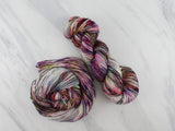 MIDSUMMER NIGHT'S DREAM Indie-Dyed Yarn on Stained Glass Sock - Purple Lamb