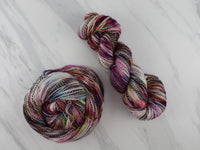 MIDSUMMER NIGHT'S DREAM Indie-Dyed Yarn on Stained Glass Sock - Purple Lamb