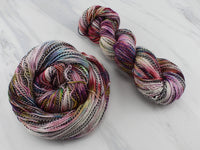 MIDSUMMER NIGHT'S DREAM Indie-Dyed Yarn on Stained Glass Sock - Purple Lamb