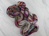 MIDSUMMER NIGHT'S DREAM Indie-Dyed Yarn on Stained Glass Sock - Purple Lamb