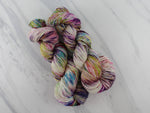 MIDSUMMER NIGHT'S DREAM on Sparkly Merino Sock - Purple Lamb