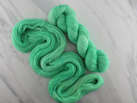 MINT GELATO Indie-Dyed Yarn on Feather Sock