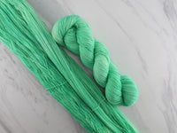 MINT GELATO Indie-Dyed Yarn on Feather Sock