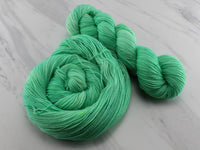 MINT GELATO Indie-Dyed Yarn on Feather Sock