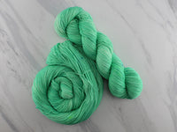 MINT GELATO Indie-Dyed Yarn on Feather Sock
