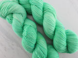 MINT GELATO Indie-Dyed Yarn on Feather Sock