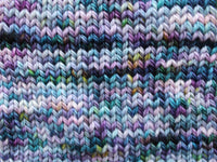 MONET'S CATHEDRAL Indie-Dyed Yarn on Cashmere Sock - Purple Lamb