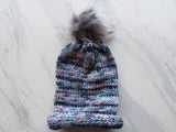 MONET'S CATHEDRAL Indie-Dyed Yarn on Cashmere Sock - Purple Lamb