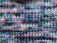 MONET'S CATHEDRAL Indie-Dyed Yarn on So Silky Sock - Purple Lamb