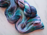 MONET'S CATHEDRAL Indie-Dyed Yarn on So Silky Sock - Purple Lamb