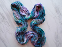 MONET'S CATHEDRAL Indie-Dyed Yarn on So Silky Sock - Purple Lamb