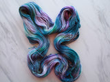 MONET'S CATHEDRAL Indie-Dyed Yarn on So Silky Sock - Purple Lamb