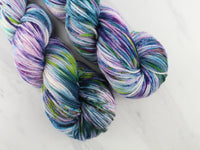 MONET'S CATHEDRAL on Wonderful Worsted - Purple Lamb