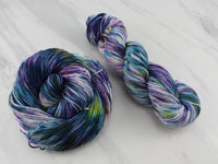 MONET'S CATHEDRAL on Wonderful Worsted - Purple Lamb