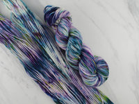 MONET'S CATHEDRAL on Wonderful Worsted - Purple Lamb