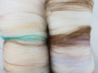 MONET'S HOUSES IN THE SNOW Art Batts to Spin and Felt