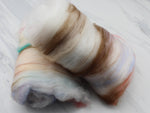 MONET'S HOUSES IN THE SNOW Art Batts to Spin and Felt