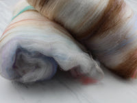 MONET'S HOUSES IN THE SNOW Art Batts to Spin and Felt