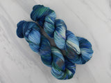 MONET'S WATER LILIES Indie-Dyed Yarn on Feather Sock - Purple Lamb