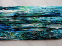 MONET'S WATER LILIES Indie-Dyed Yarn on So Silky Sock - Purple Lamb