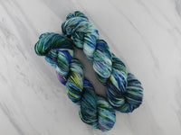 MONET'S WATER LILIES on Wonderful Worsted - Purple Lamb