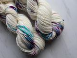 MONET Hand-Dyed Yarn on Aran Go Baa - Purple Lamb