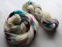 MONET Hand-Dyed Yarn on Aran Go Baa - Purple Lamb