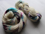 MONET Hand-Dyed Yarn on Aran Go Baa - Purple Lamb