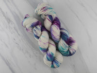 MONET Indie-Dyed Yarn on Feather Sock - Purple Lamb