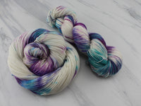MONET Indie-Dyed Yarn on Feather Sock - Purple Lamb