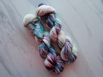 MONET Indie-Dyed Yarn on Sparkly Merino Sock - Purple Lamb