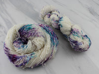 MONET Indie-Dyed Yarn on Squiggle Sock - Purple Lamb